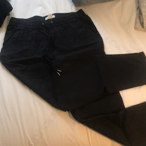 H&M Linen Joggers